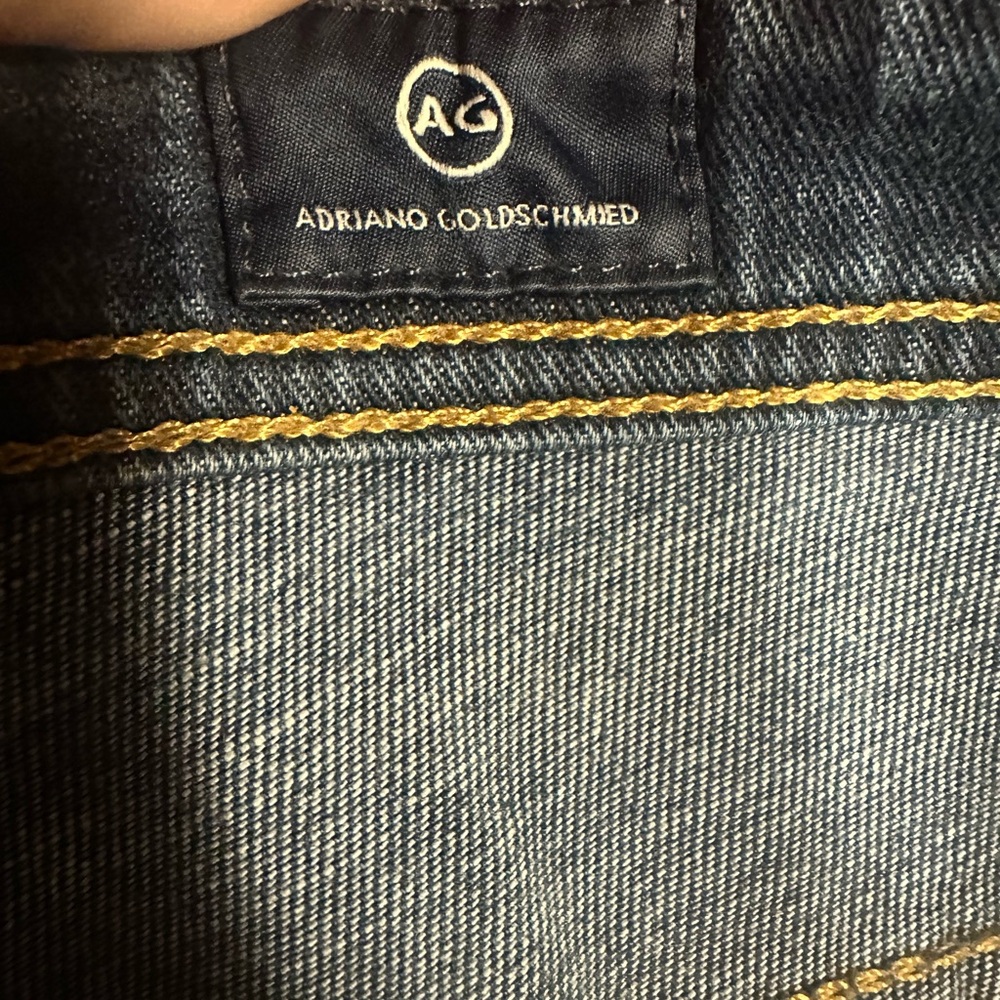 AG Adriano Goldschmied Men's Bootcut Jeans - Dark Blue - Picture 4 of 8
